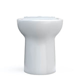 Toto Drake Elongated Tornado Flush Toilet Bowl With Cefiontect, Cotton White