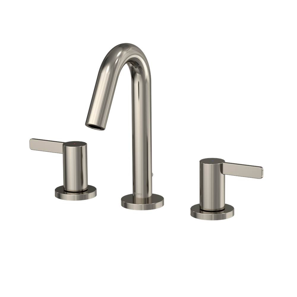 Toto Gf Series 1.2 Gpm Two Lever Handle Widespread Bathroom Sink Faucet, Brushed Nickel