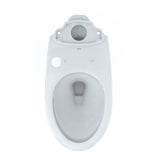 Toto Drake Elongated Tornado Flush Toilet Bowl, Washlet+ Ready, Cotton White