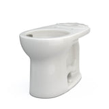 Toto Drake Round Tornado Flush Toilet Bowl With Cefiontect, Cotton White