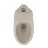 Toto Drake Elongated Universal Height Tornado Flush Toilet Bowl With Cefiontect, Cotton White
