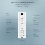 Toto Washlet C5 Electronic Bidet Toilet Seat With Premist And Ewater+ Wand Cleaning, Round, Cotton White