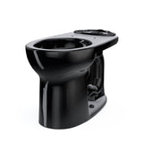 Toto Drake Round Tornado Flush Toilet Bowl, Ebony
