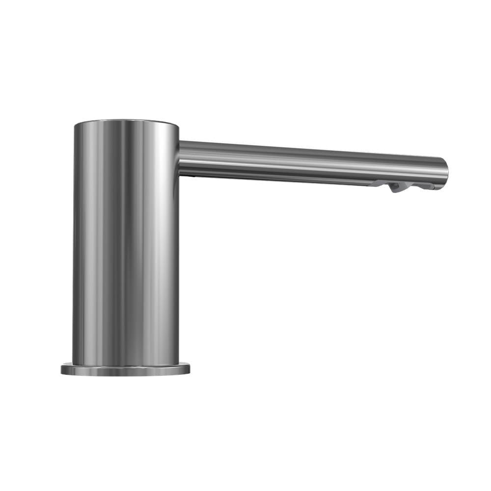 Toto Round S Touchless Auto Foam Soap Dispenser Controller With 3 Liter Reservoir Tank And 1 Spout, Polished Chrome