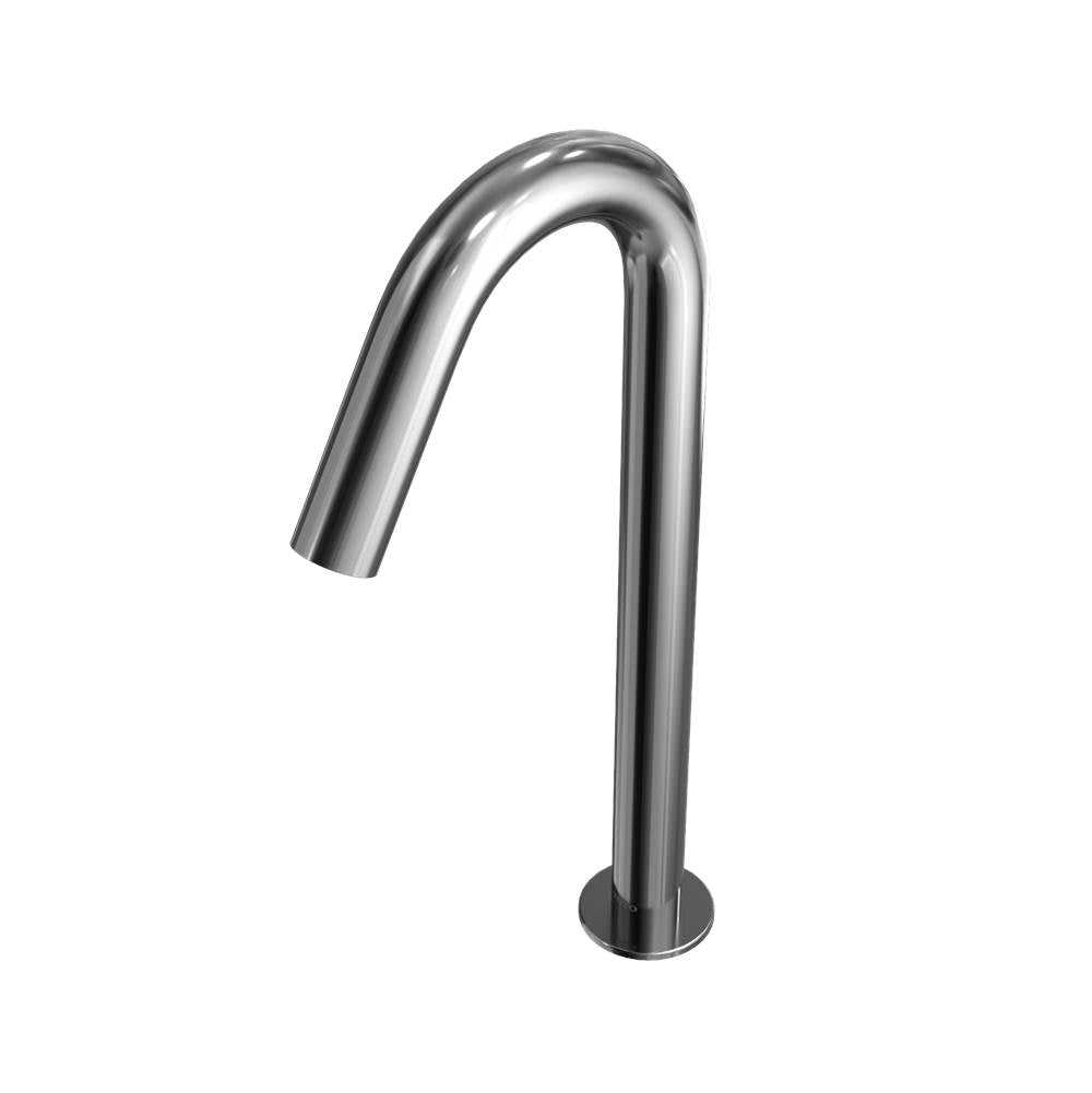 Toto Helix Vessel Ac Powered 0.35 Gpm Touchless Bathroom Faucet With Thermostatic Mixing Valve, 20 Second On-Demand Flow, Polished Chrome