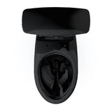 Toto Drake Transitional Two-Piece Elongated 1.28 Gpf Universal Height Tornado Flush Toilet, Ebony
