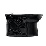 Toto Drake Elongated Tornado Flush Toilet Bowl, Ebony