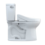 Toto Drake Washlet+ Two-Piece Elongated 1.6 Gpf Tornado Flush Toilet With C5 Bidet Seat, Cotton White