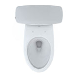 Toto Drake Transitional Two-Piece Elongated 1.28 Gpf Tornado Flush Toilet With Cefiontect, Cotton White