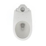 Toto Drake Round Tornado Flush Toilet Bowl With Cefiontect, Cotton White