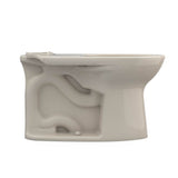 Toto Drake Elongated Tornado Flush Toilet Bowl With Cefiontect, Cotton White