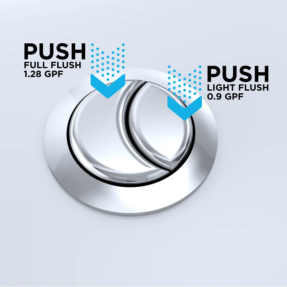 Toto Aquia Iv One-Piece Elongated Dual Flush 1.28 And 0.9 Gpf Washlet+ And Auto Flush Ready Toilet With Cefiontect, Cotton White