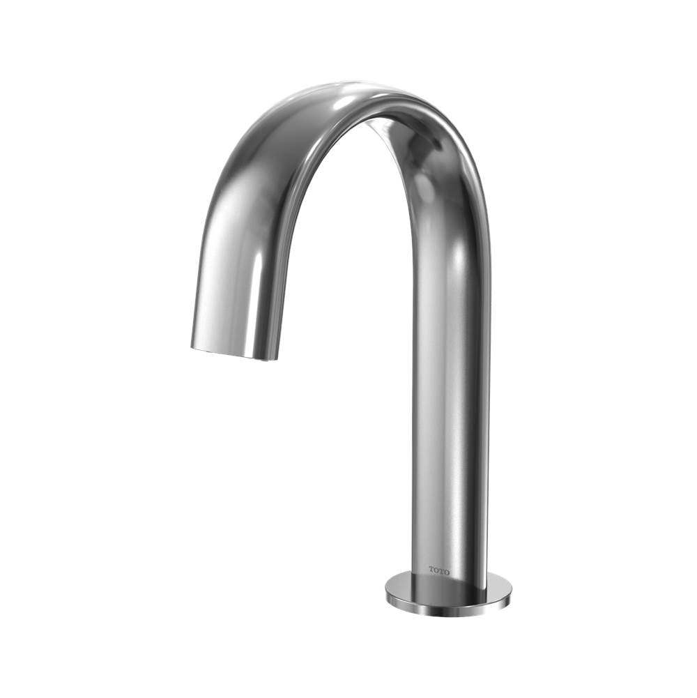 Toto Gooseneck Ecopower 0.35 Gpm Touchless Bathroom Faucet With Thermostatic Mixing Valve, 20 Second On-Demand Flow, Polished Chrome