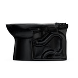 Toto Drake Elongated Universal Height Universal Height Tornado Flush Toilet Bowl, Ebony