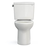 Toto Drake Two-Piece Elongated 1.6 Gpf Tornado Flush Toilet With Cefiontect, Cotton White