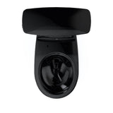 Toto Drake Transitional Two-Piece Round 1.28 Gpf Universal Height Tornado Flush Toilet, Ebony