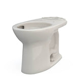 Toto Drake Elongated Universal Height Tornado Flush Toilet Bowl With Cefiontect, Cotton White