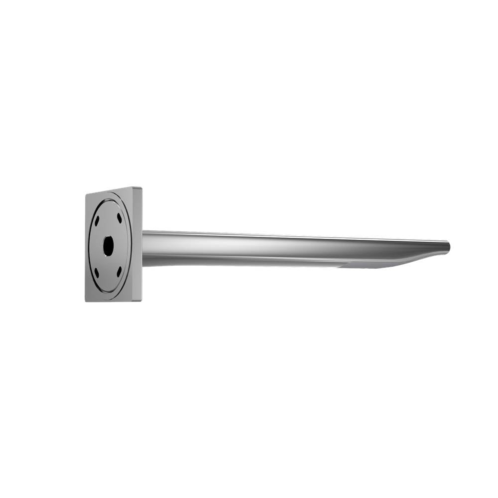 Toto Libella Wall-Mount Ac Powered 0.5 Gpm Touchless Bathroom Faucet With Thermostatic Mixing Valve, 20 Second Continuous Flow, Polished Chrome