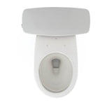 Toto Drake Transitional Two-Piece Round 1.28 Gpf Universal Height Tornado Flush Toilet With Cefiontect, Cotton White