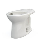 Toto Drake Elongated Universal Height Tornado Flush Toilet Bowl With Cefiontect, Cotton White