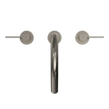 Toto Gf Two Lever Handle Deck-Mount Roman Tub Filler Trim, Brushed Nickel