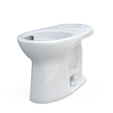 Toto Drake Elongated Universal Height Tornado Flush Toilet Bowl With 10 Inch Rough-In And Cefiontect, Cotton White