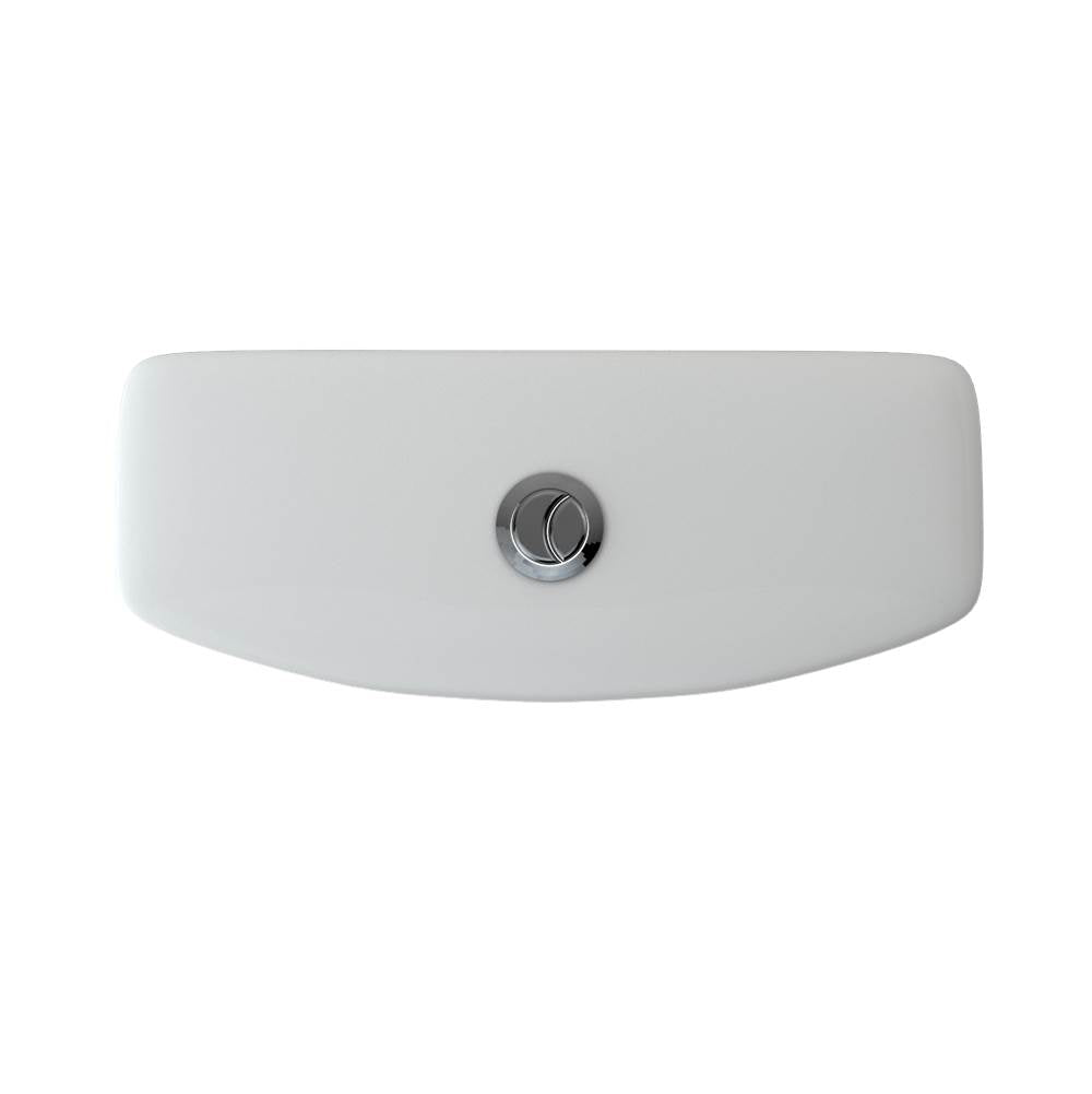 Toto Aquia Iv Dual Flush 1.28 And 0.9 Gpf Toilet Tank Only With Washlet+ Auto Flush Compatibility, Cotton White