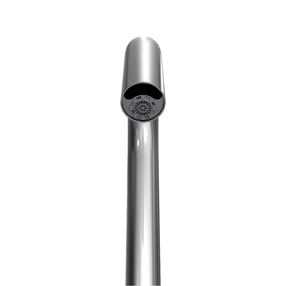 Toto Helix Vessel Ac Powered 0.5 Gpm Touchless Bathroom Faucet With Mixing Valve, 20 Second Continuous Flow, Polished Chrome