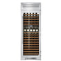 True Residential - 30Inch Column - 150 Bottle Dual Zone Wine - Glass Door - Hinged Left (L)