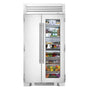 True Residential - 42Inch Side By Side Refrigerator/Freezer - Stainless Steel - Stainless Glass Door - Integrated Ice