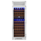30Inch Column - 150 Bottle Dual Zone Wine - Glass Door - Hinged Right (R)
