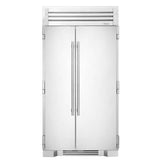 42Inch Side By Side Refrigerator/Freezer - Stainless Steel - Integrated Ice