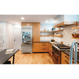 36'' Refrigerator/Bottom Freezer - Stainless Steel - Stainless Solid Door - Hinged Left (L)