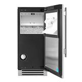 Integrated Model, Articulating/Soft Close Hinge, Stainless Door Panel - Hinge Right (R)