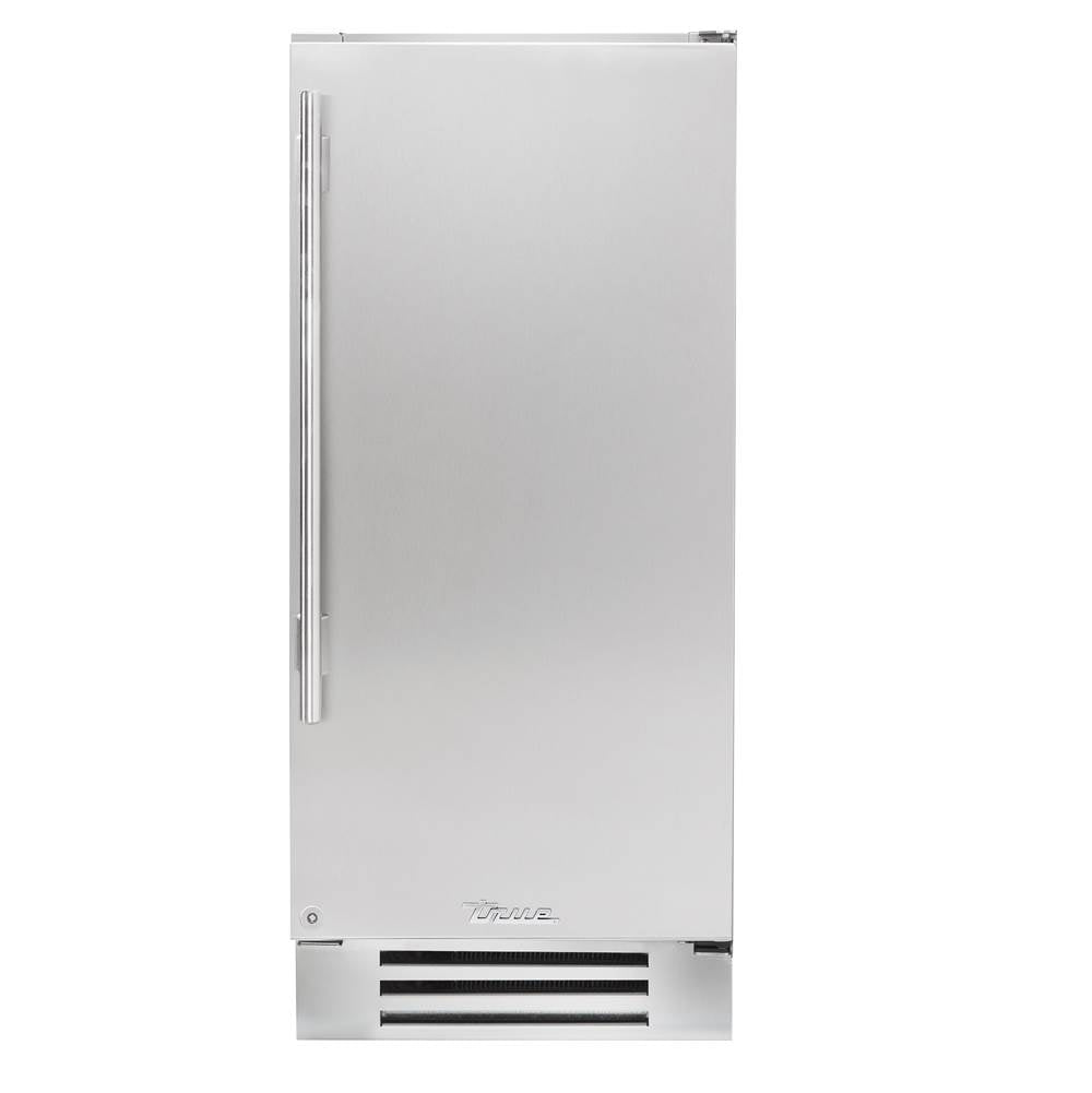 True Residential - Stainless Door - 2 Glass Shelves - Hinge Right (R) - Stainless Steel