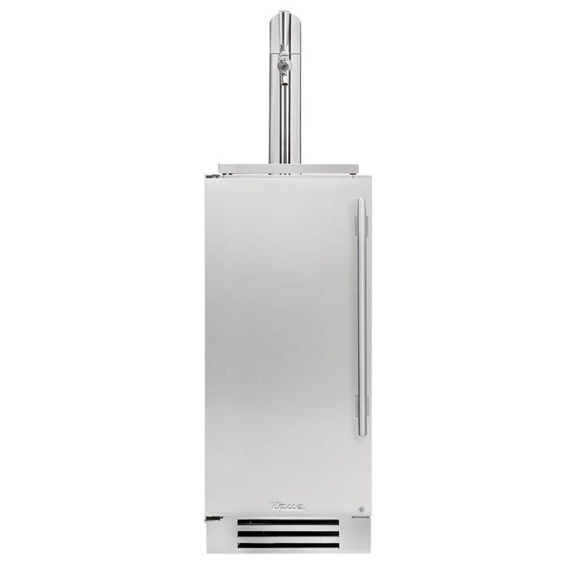 True Residential - Stainless Door with Lock - Single Tap - Hinge Left (L) - Stainless Steel