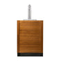 True Residential - Solid Panel Ready - Single Tap - 1 Floor Shelf - Hinge Right (R)