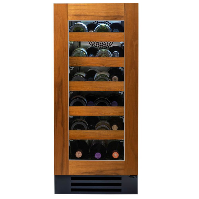 True Residential - Panel Ready/Glass - 5 Pullout Wine, 1 Floor Cradle - Hinge Right (R)
