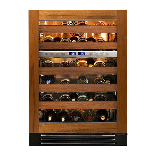 True Residential - Panel Ready/Glass - 5 Pullout Wine 1 Floor Cradle - Hinge Right (R)