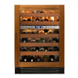 True Residential - Panel Ready/Glass - 5 Pullout Wine 1 Floor Cradle - Hinge Right (R)