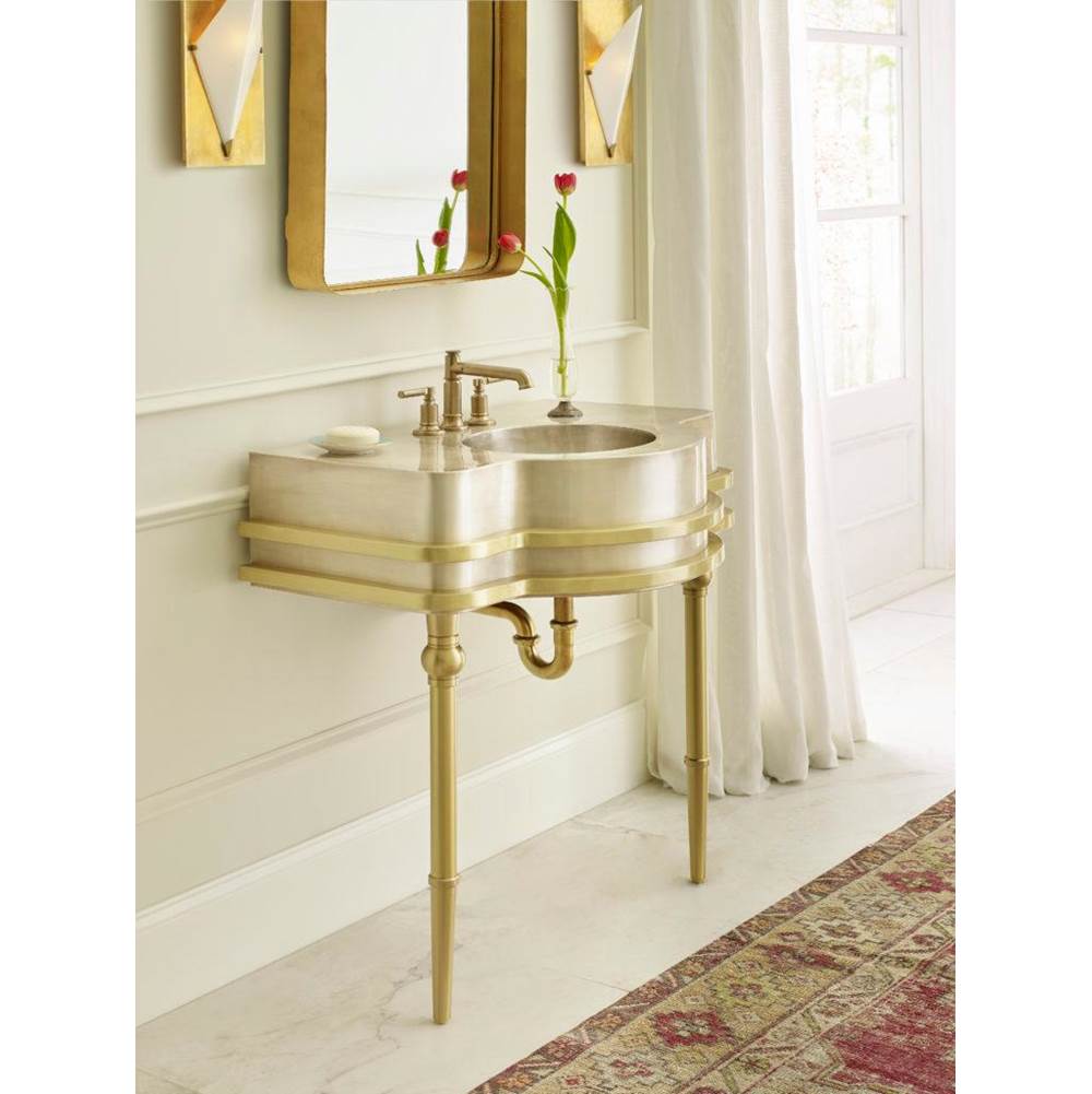 Thompson Traders - Quintana Vanity - Brass Burnished Nickel