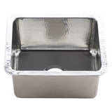 Thompson Traders - Rivera Hammered Stainless Steel - Stainless Steel