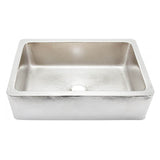 Thompson Traders - Quiroga Hammered Stainless Steel - Stainless Steel