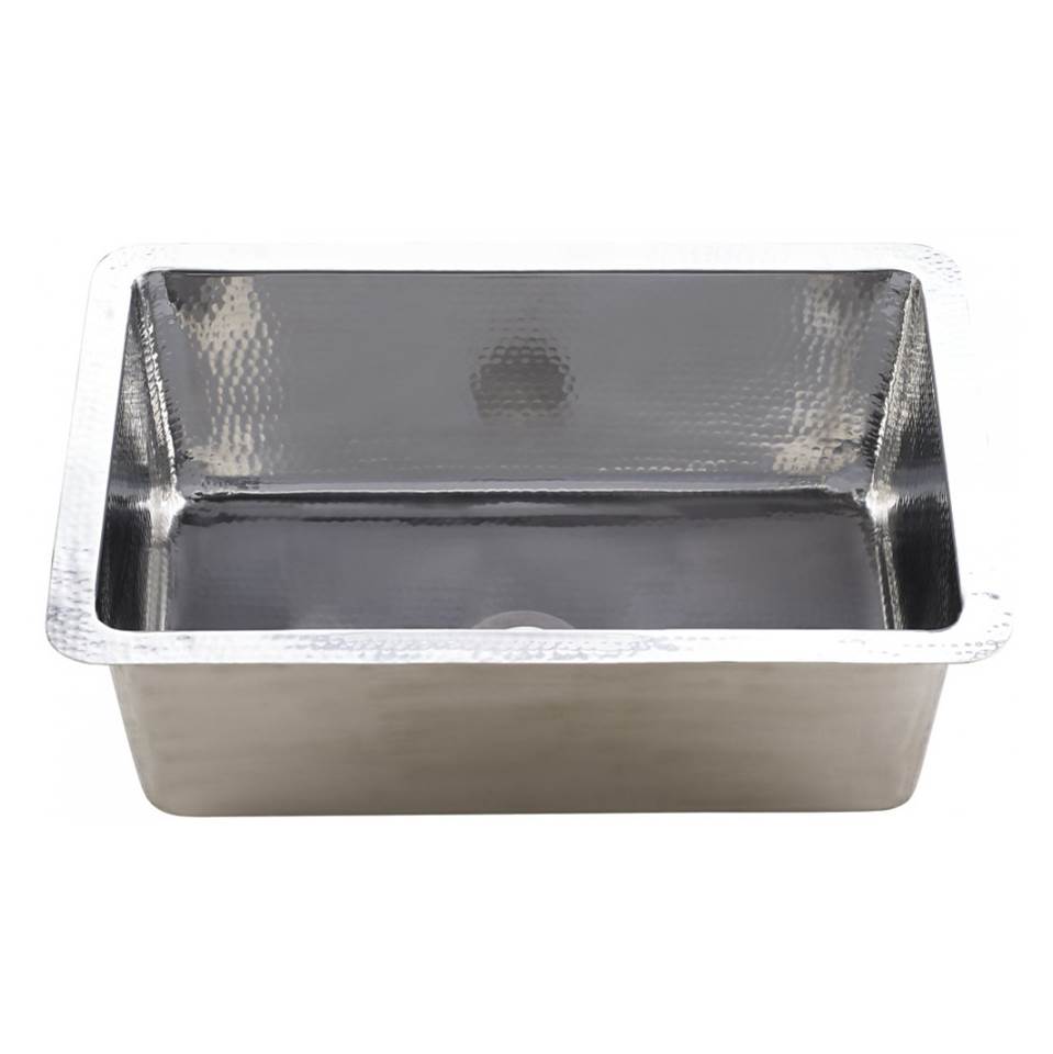 Thompson Traders - Villa Hammered Stainless Steel - Stainless Steel