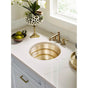 Thompson Traders - Quintana Bar/Prep Sink - Brass