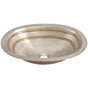 Thompson Traders - Quintana Bath Sink - Satin Brass and Burnished Nickel