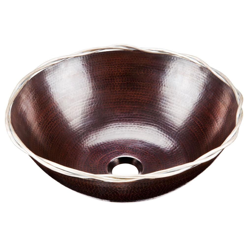 Thompson Traders - Leon Aged Copper Silver Twist - Black Copper