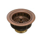 Thompson Traders - Antique Copper Basket Strainer - Antique Copper