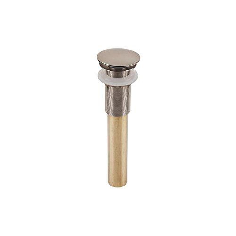 Thompson Traders - Brushed Nickel Soft Touch Pop Up - Brushed Nickel Finish