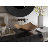 Arandas Solid Rose Gold Hammered